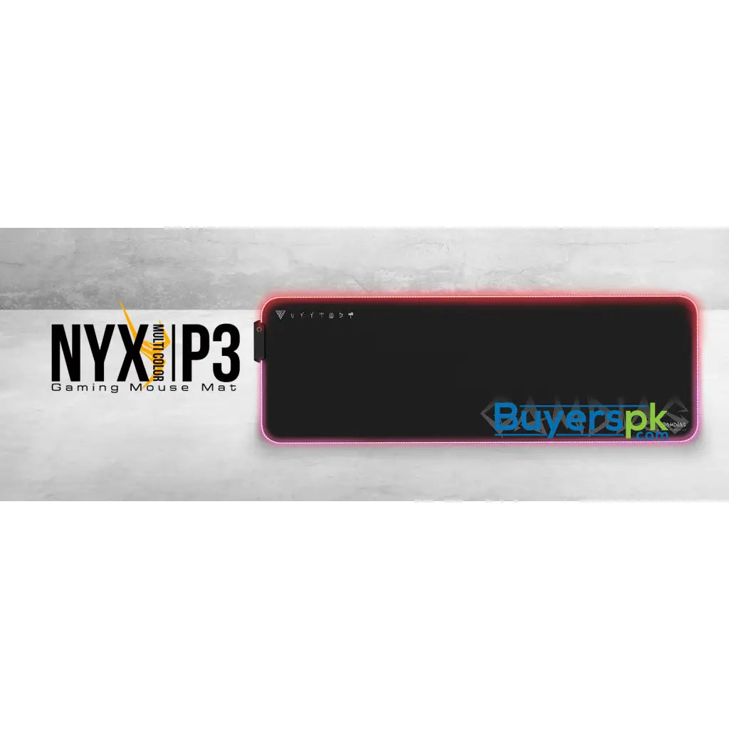 Gamdias Nyx P3 Multi-color Gaming Mouse Pad - Price in Pakistan Gamdias Nyx P3 Multi-color Gaming Mouse Pad - Price in Pakistan